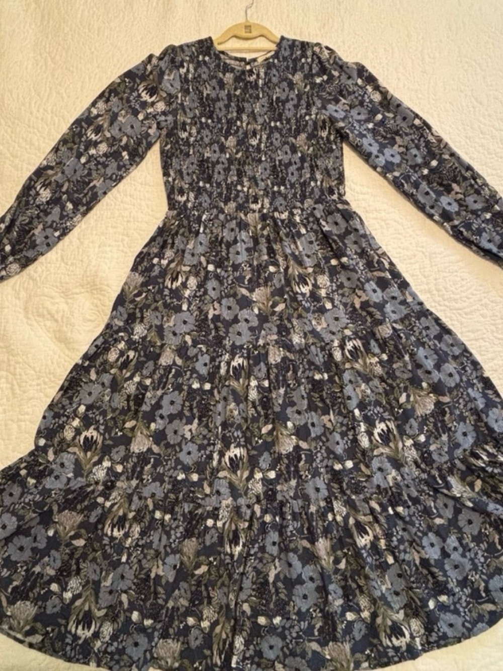 Floral Long Sleeve Dress